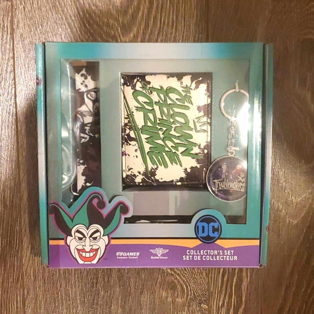DC Joker Collectors Set - 4 Piece Brand New